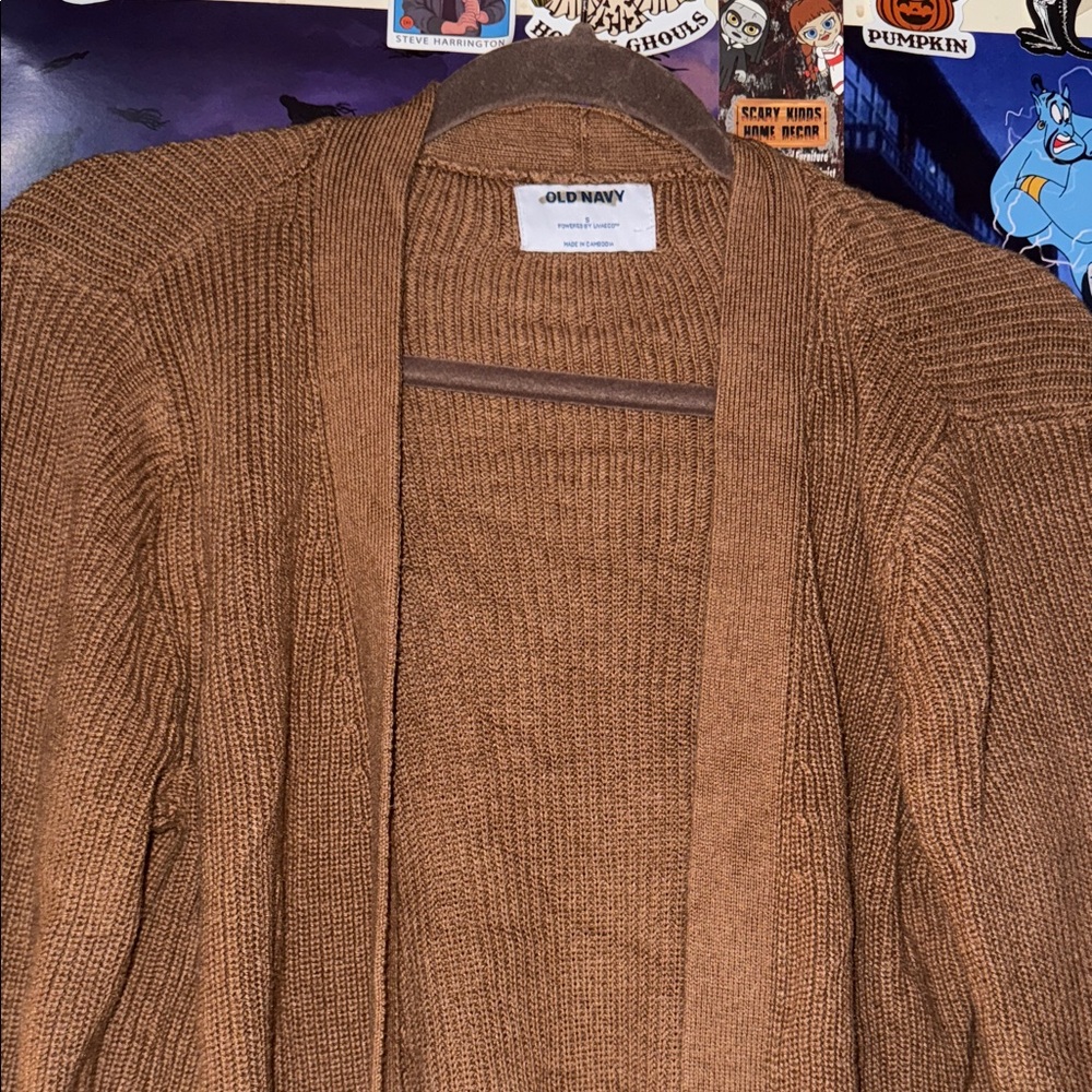 Old Navy Women’s Tan Cardigan Sweater
